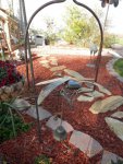Dragonfly metal art with bell.JPG