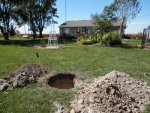 From behind the hole, looking toward the house..JPG From behind the hole, looking toward the house..JPG