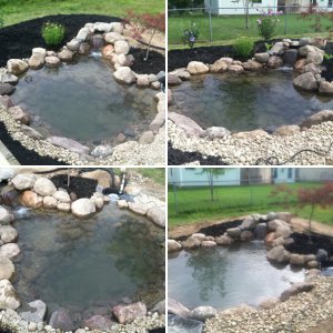 Pond Build July 2013