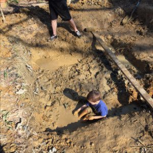 Building my pond