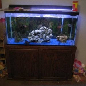 Fresh water in 135 gal