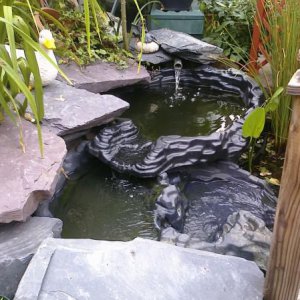Waterfalls & Slate Rockery