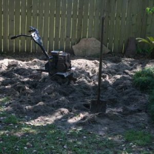 Digging the pond