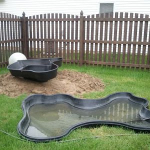 2nd pond above ground