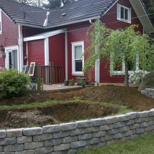 Copy Of pond with wall west