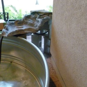Waterfall Setup (will get some type of camouflage)