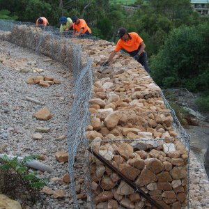 Gabion Wall Construction