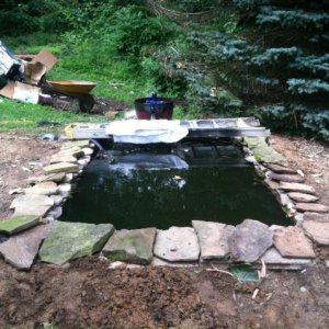 rock border