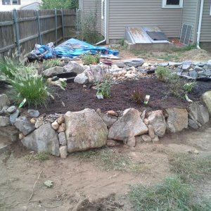 back retaining wall