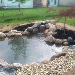 Pond Build July/August 2013