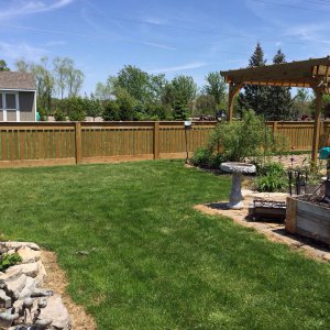New pond site