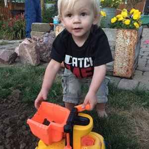 My dump truck driver