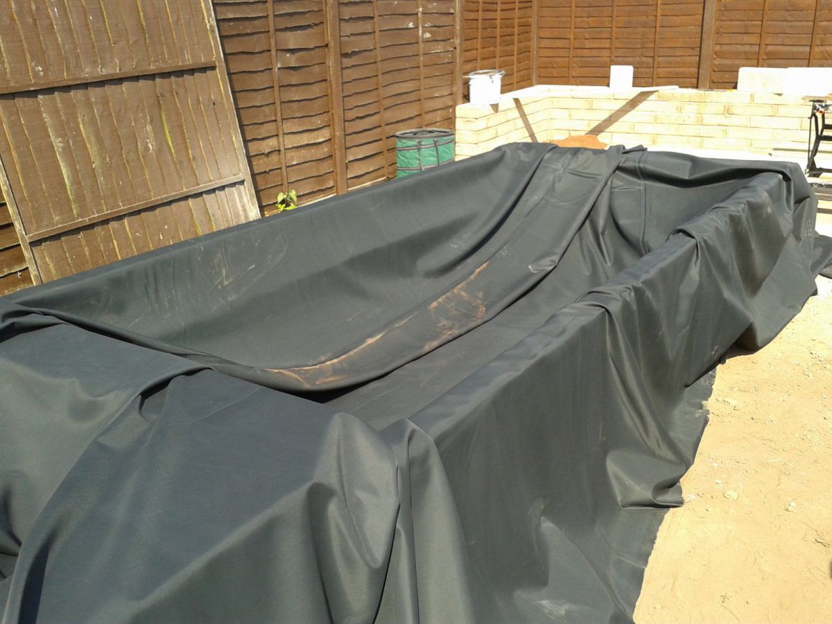 Fitting the liner #1