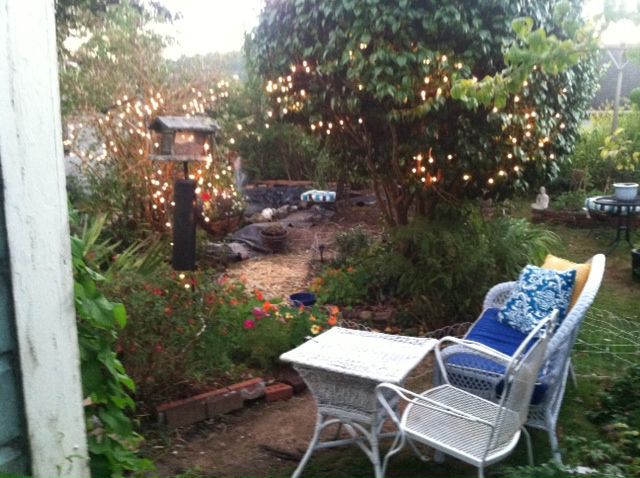 Joey's Pen beside pond