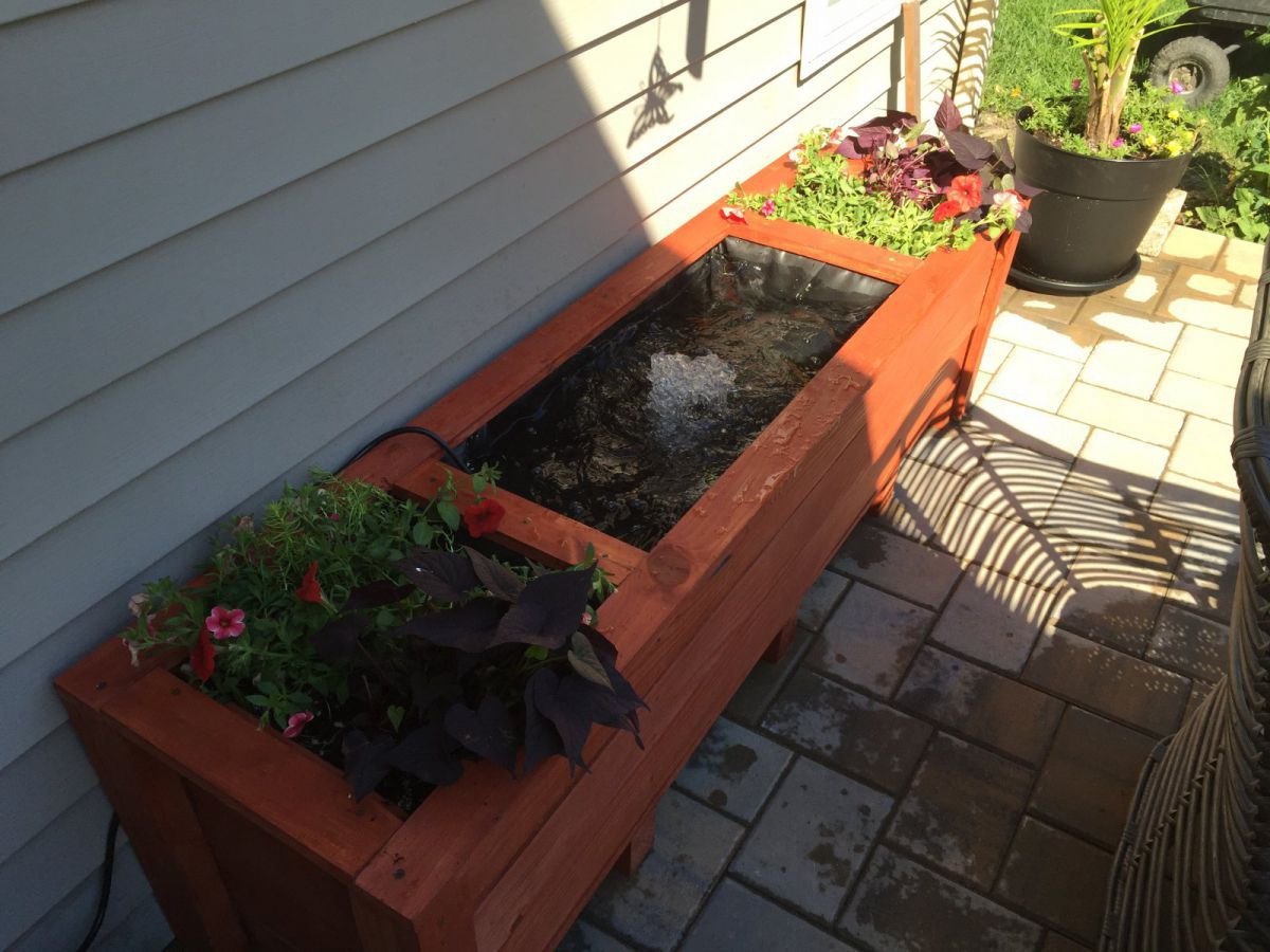 Planter all set up