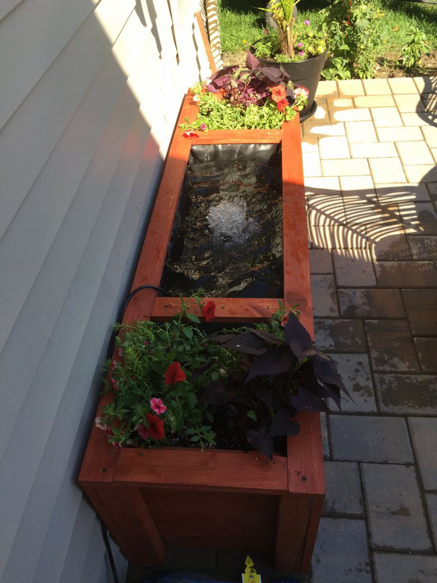 Planter all set up