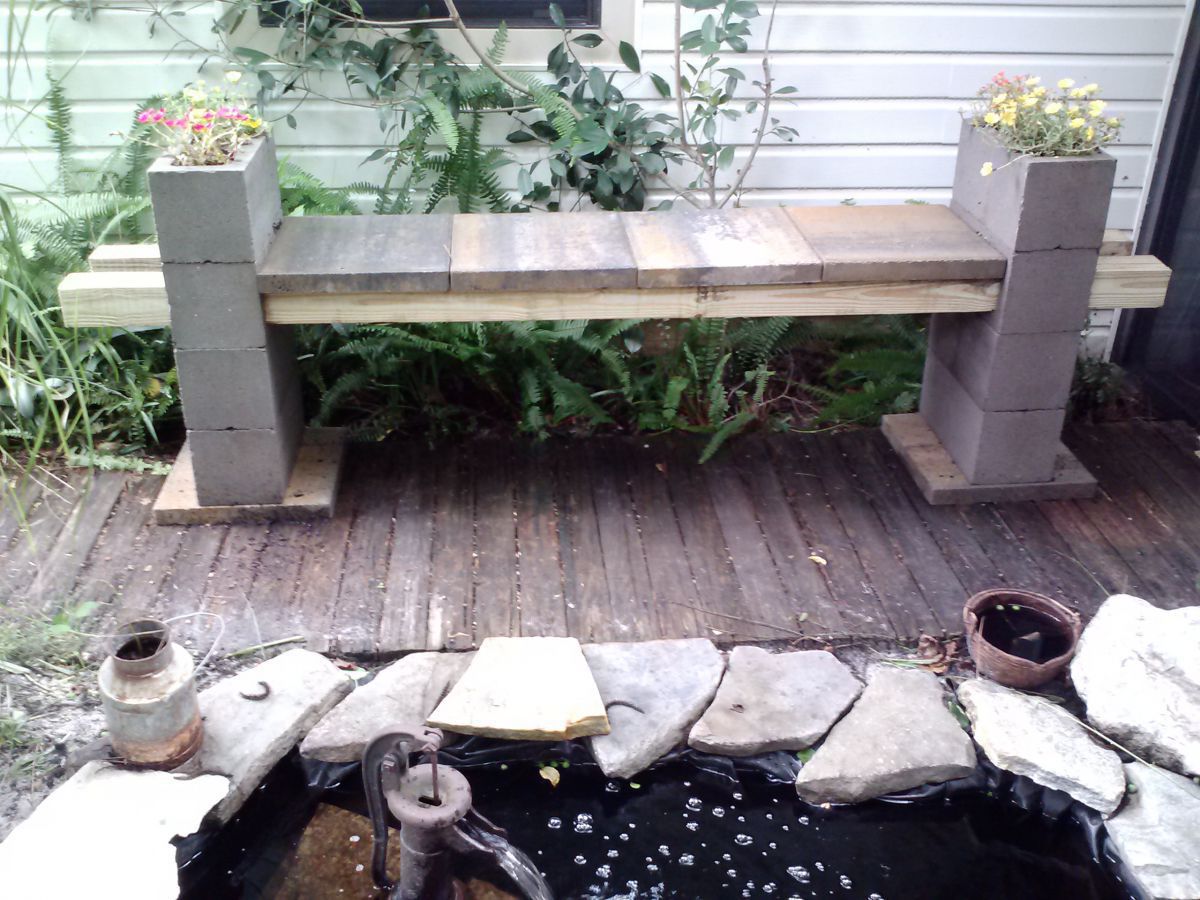 Pond Bench 2