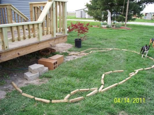 Pond design edged out