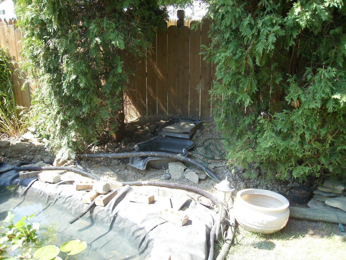 Pond Under Construction-July 2009 #4