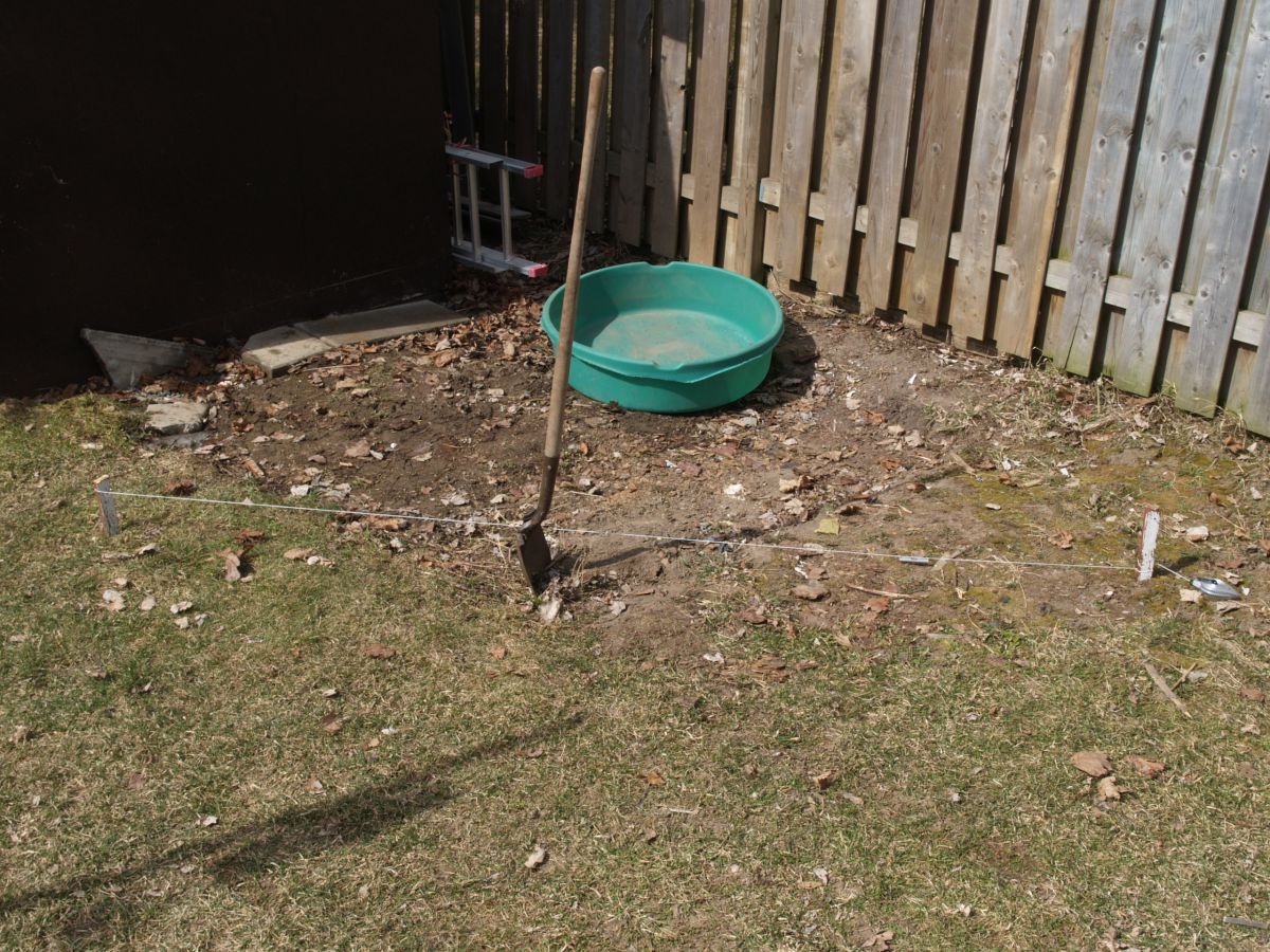 The ground breaking