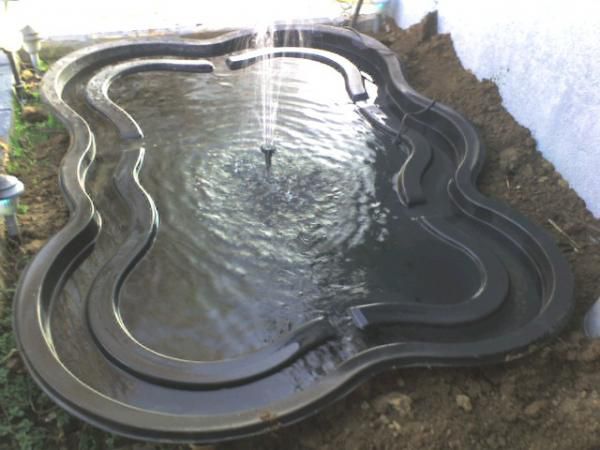 The start of the pond.