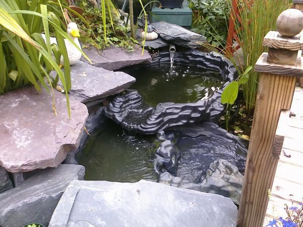 Waterfalls & Slate Rockery
