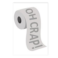 toilet3black_postcards_package_of_8.jpg